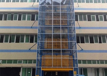 室外安裝直頂式升降臺系列